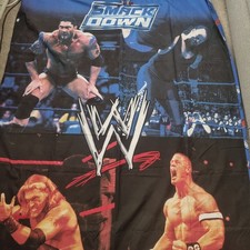 Vintage WWE RAW Smackdown Single Bedding Duvet Cover Edge Undertaker Cena