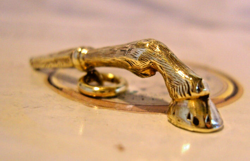 Pocket watch chain bar fob - watch,