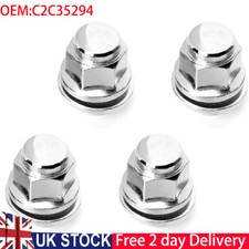 4x C2C35294 WHEEL NUT FOR Jaguar XJ / XF / S-Type / X-Type Part Jag Spare