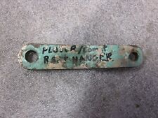 Original Vintage Francis Barnett Plover James Comet Rear footrest Hangar