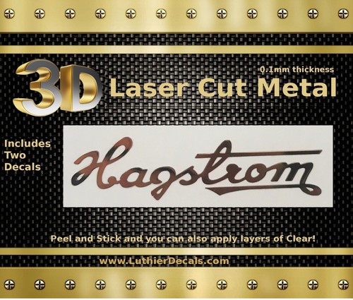 Hagstrom guitar decal - hagstrom,
