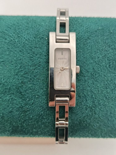 Gucci 3900l silver bangle - gucci,