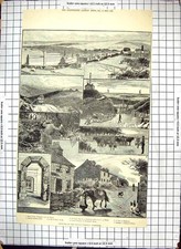 Antique Old Print Dartmoor