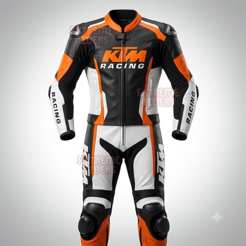Ktm style motorcycle - style, leather
