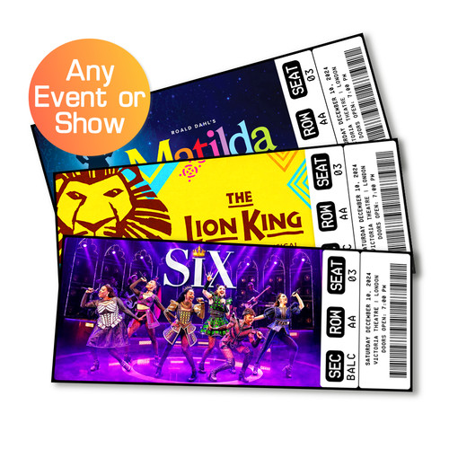 Musical theatre ticket - musical,