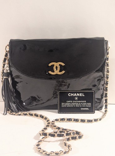 Vintage chanel flap bag - ,