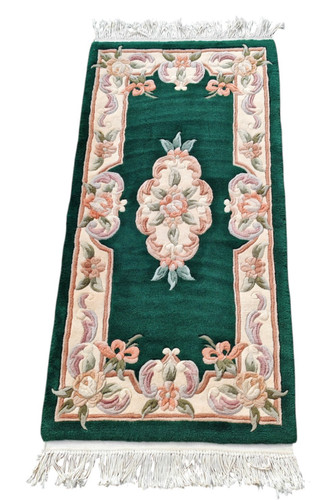 Vintage rug green - vintage,