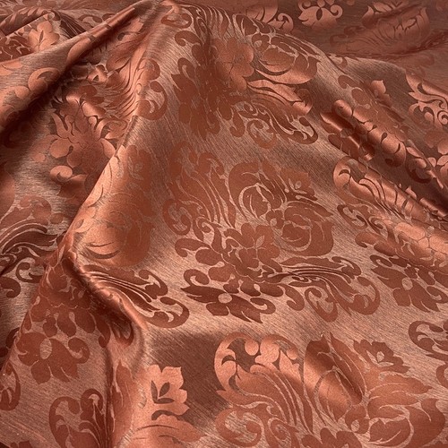 Damask brocade curtain fabric - brocade,