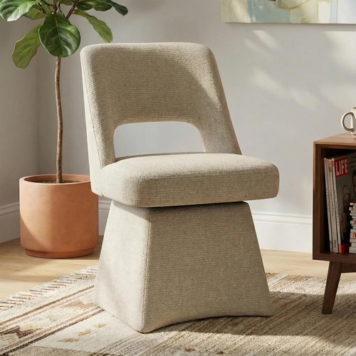 Upholstered swivel dining - upholstered,