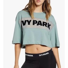 Ivy Park Women's Sheer Flocked