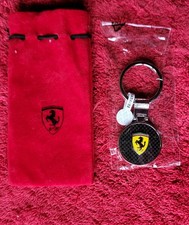 FERRARI KEYRING CARBON FIBRE