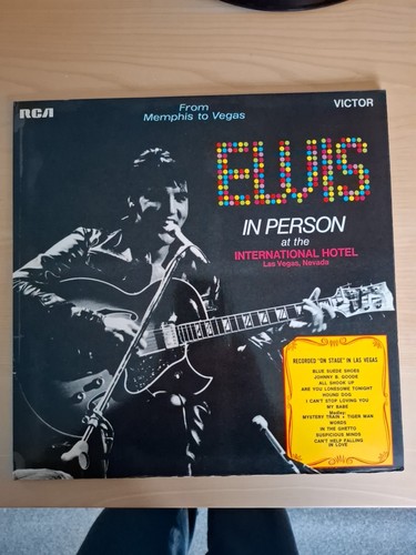 Elvis presley vinyl record - presley,