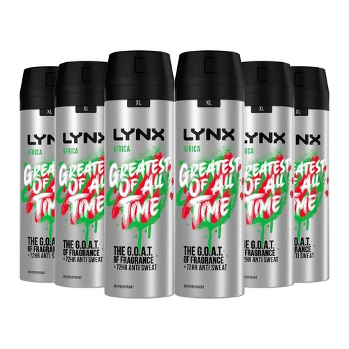 Lynx africa anti - anti-perspirant,, 6