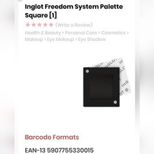 Nwt inglot freedom system - nwt,