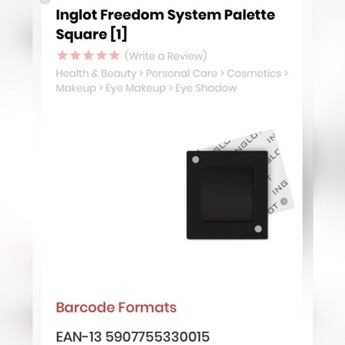 Nwt inglot freedom - nwt, system