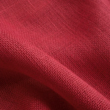 RED  Hessian Fabric Soft Jute