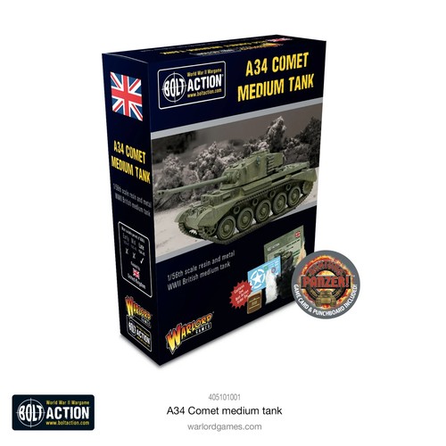 Bolt action british a34 comet - bolt,