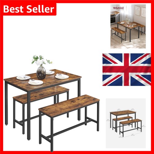 Industrial steel dining - industrial, table