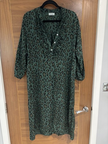 Luella green leopard button - leopard, v