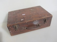 Antique Wooden Case Box Old