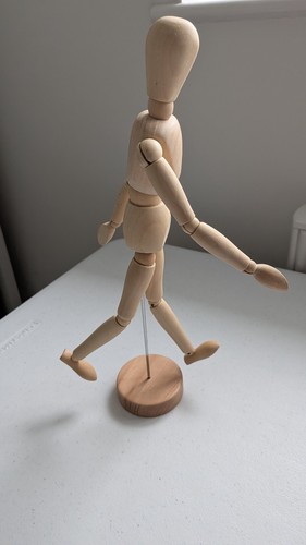 30cm wooden artist - 30cm,