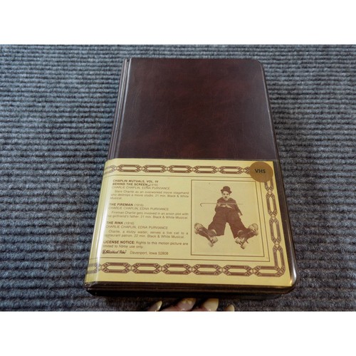 Charlie chaplin vol - chaplin, vhs
