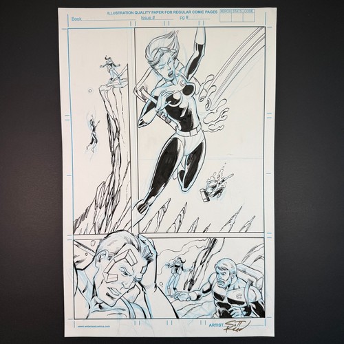 Original comic art interior - original,