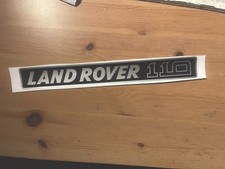 Landrover defender grill sticker
