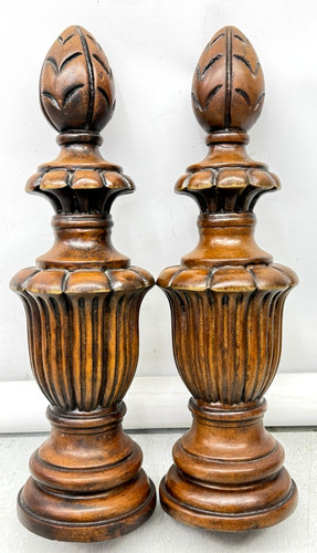 Faux wood decorative - 14",