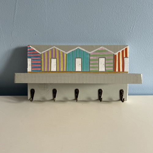 Beach hut themed - small, key