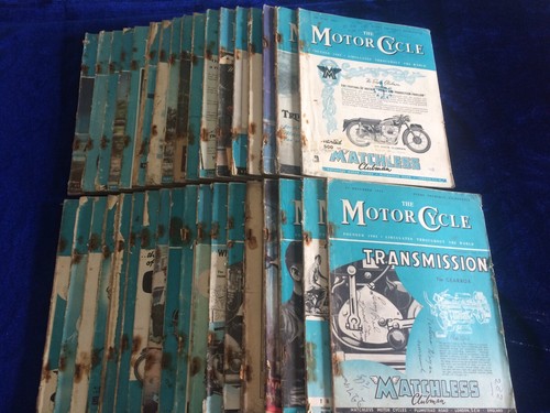 Vintage issues motor cycle - 35,