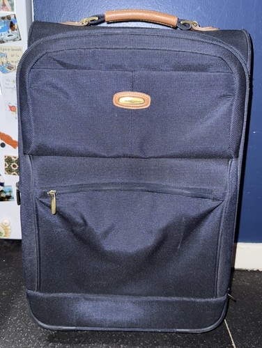 Blue traveller suitcase - blue,