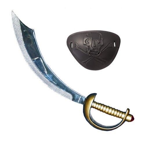 Pirate sword eye patch - pirate, &