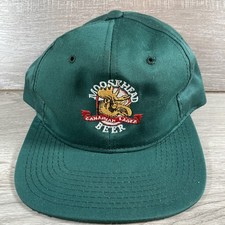 Vintage Moosehead Beer Green