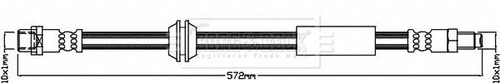Borg beck bbh8650 front - borg,