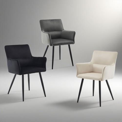 Velvet dining chairshigh - velvet,