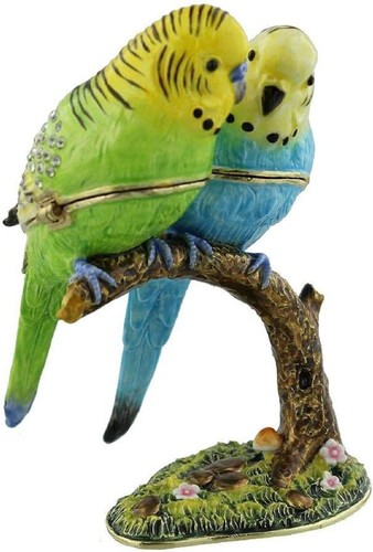 Budgerigars branch - 2,