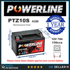 PTZ10S Powerline AGM