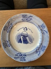 Antique Plate, Jenny Lind, Victorian