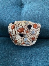 Vintage  SylvaC Pottery Pebble  Plant Pot Holder  / Vase