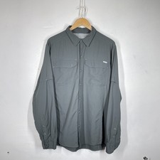 Columbia Shirt Mens L Grey