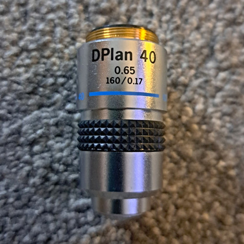 Dplan 40x microscope objective - microscope,