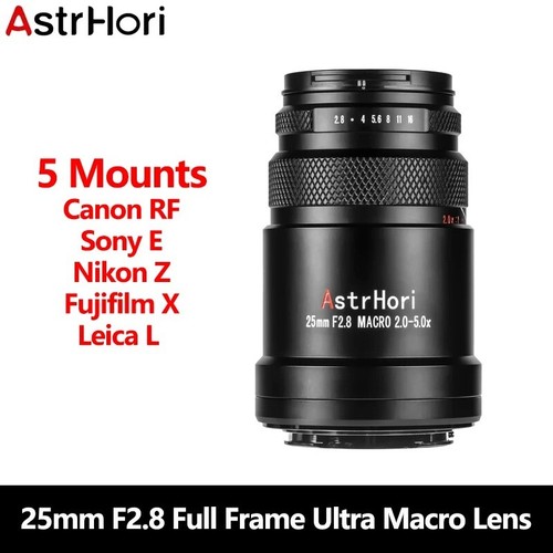 Astrhori 25mm full frame - 25mm,
