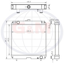 Radiator for HANIX Mini