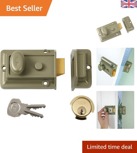 Traditional 60mm nightlatch - 60mm,