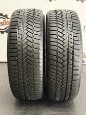 2x 215 55 R17 94/98H CONTINENTAL WINTERCONTACT TS850P M+S 5-6+mm TESTED 