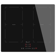 Singlehomie Induction Hob 60cm Cooktop 4 Ring Electric Hob Cooker with Flex Zone