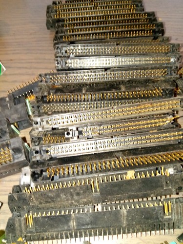 Lbs of scrap connectors - lbs.,