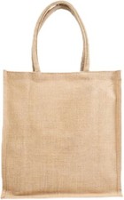 Hessian Tote Bags - Plain Tote Shopping Bags for Gifts, Drawstring Gift Bags lot
