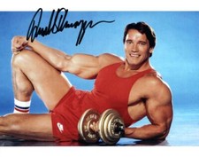 Arnold Schwarzenegger signed